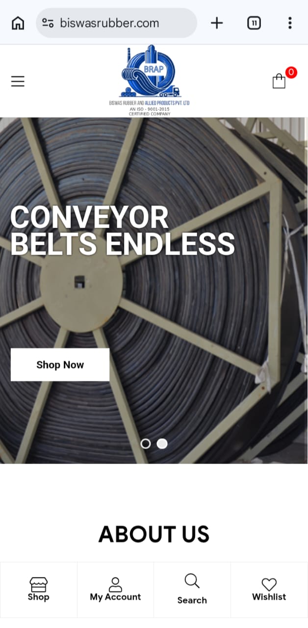 Biswas Rubber - App Development Company