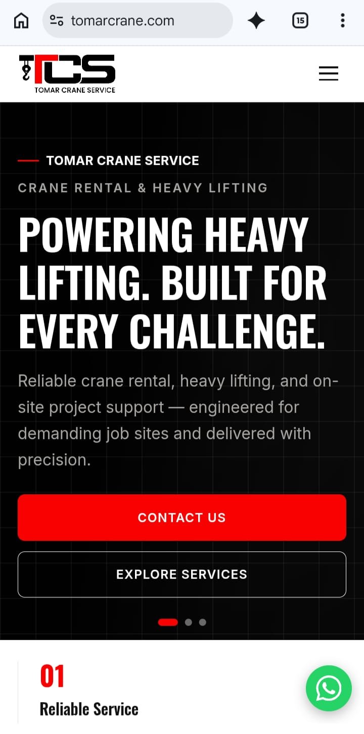 Tomar Crane Services